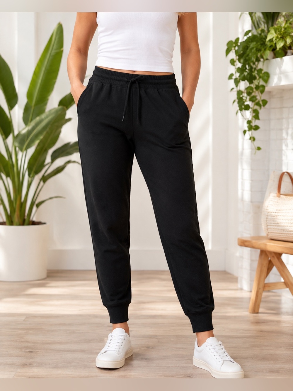 Charles River Apparel Women’s Black Jogger Pants Size Medium